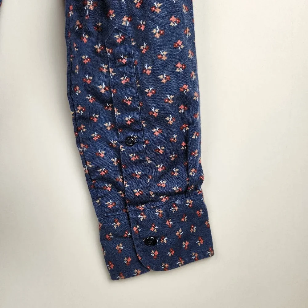 J. Crew Men's Floral Button Down Shirt sz M